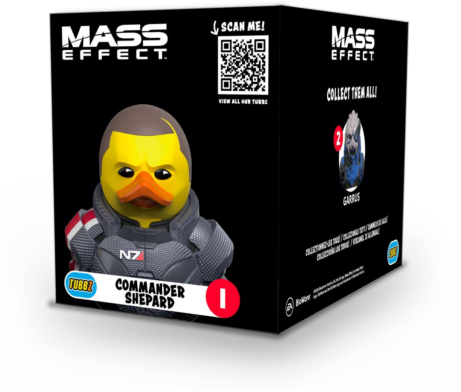 MASS EFFECT SCAN ME! MASS EFFECT. VIEW ALL OUR TUBBZ COLLECT THEM ALL! 2 N7 TUBBZ COMMANDER SHEPARD I GARRUS O AUE I LUNEEA / COLEDONAL I LEU! TU VEU D' COLLECTIONNES-4E 1N8 T CoLLECO TA ME & & de M a - a Cet - An A BioWore