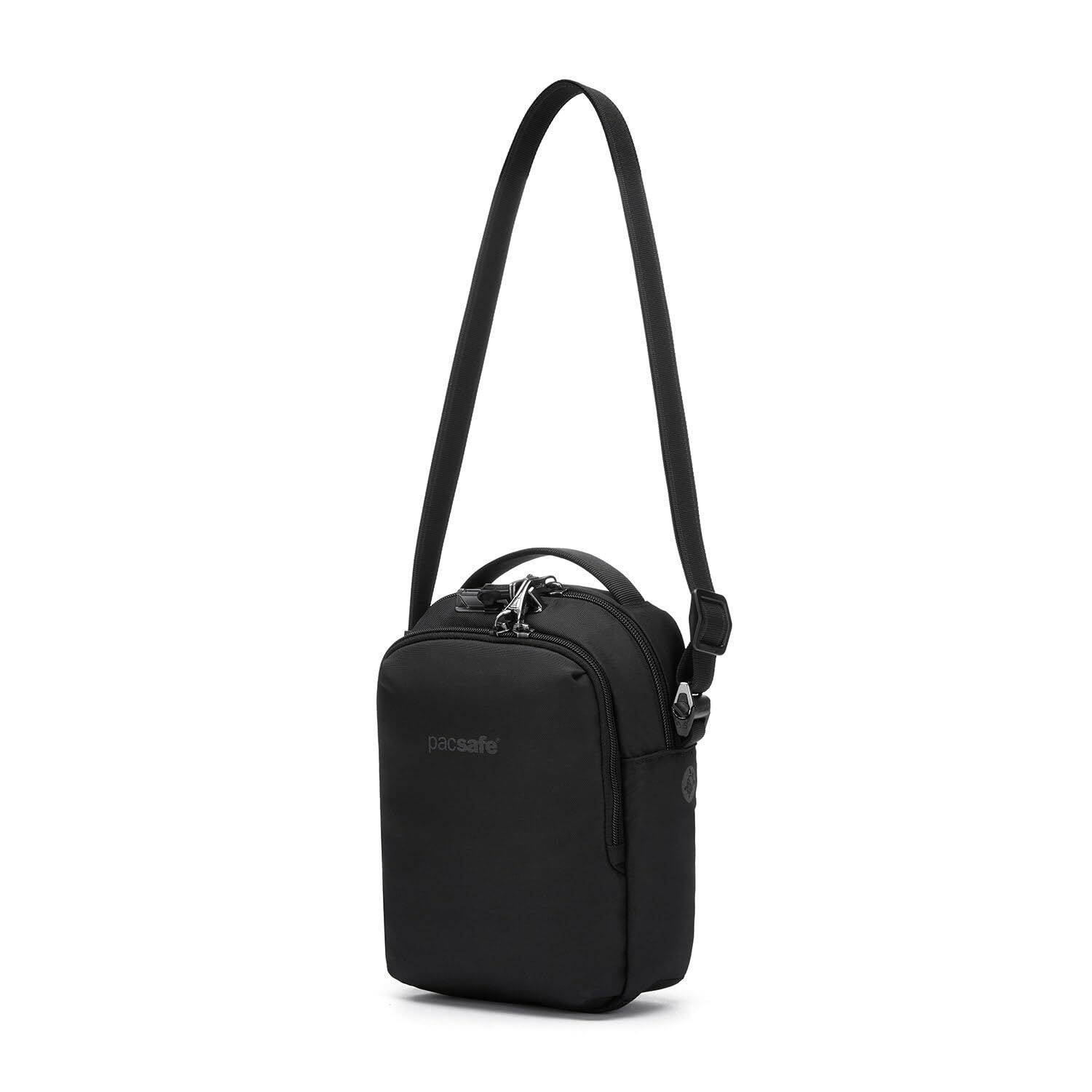 Left. Pacsafe - V Companion Crossbody (Jet Black) - Jet Black.