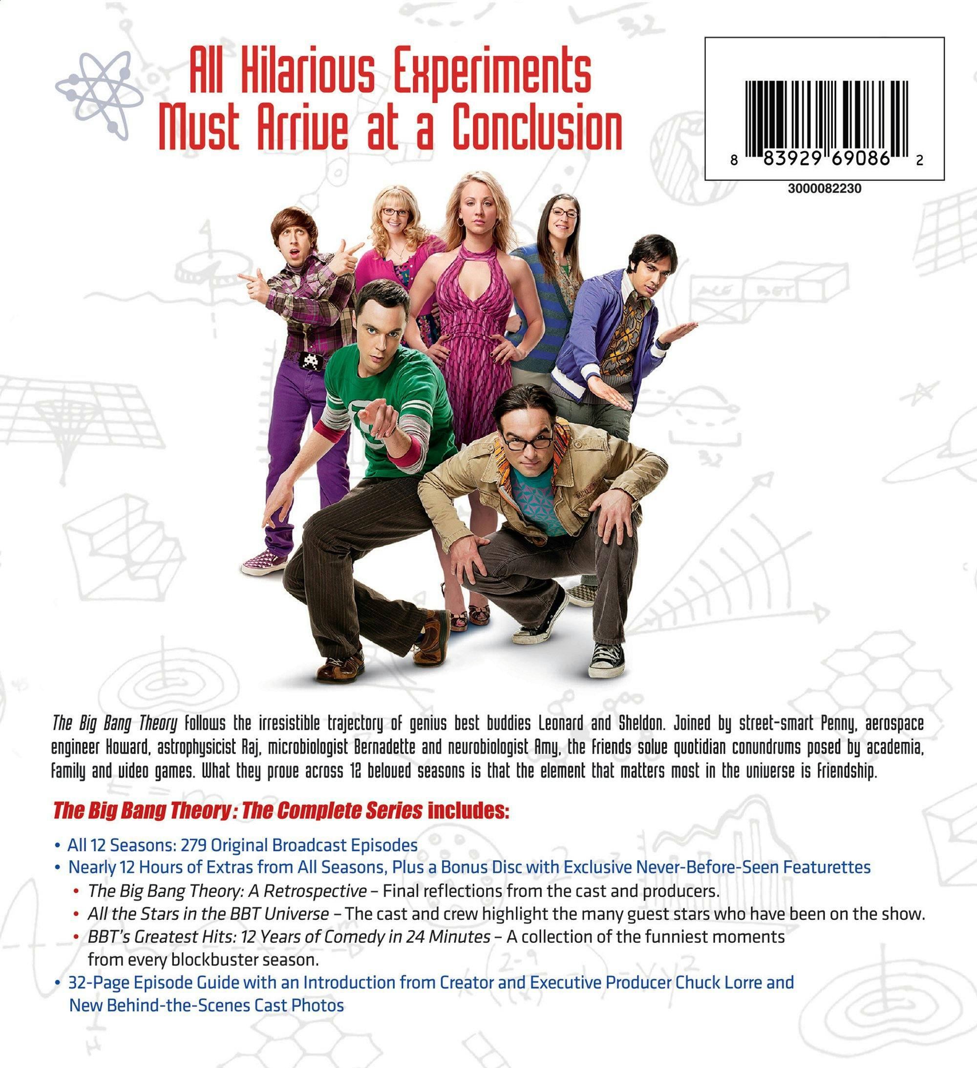 Back. The Big Bang Theory: The Complete Series (Box Set) [Blu-ray].