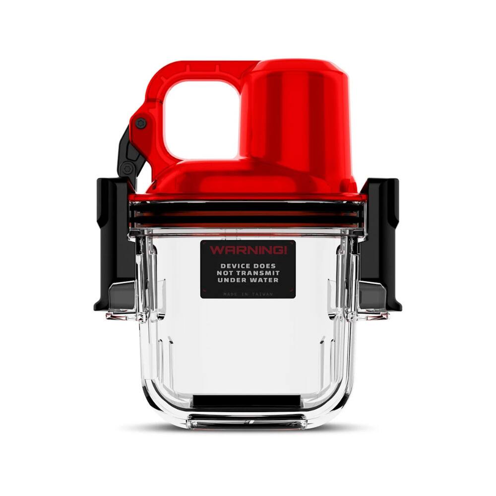 WARNING! DEVICE DOES NOT TRANSMIT UNDER WATER MADE IN TAIWAN