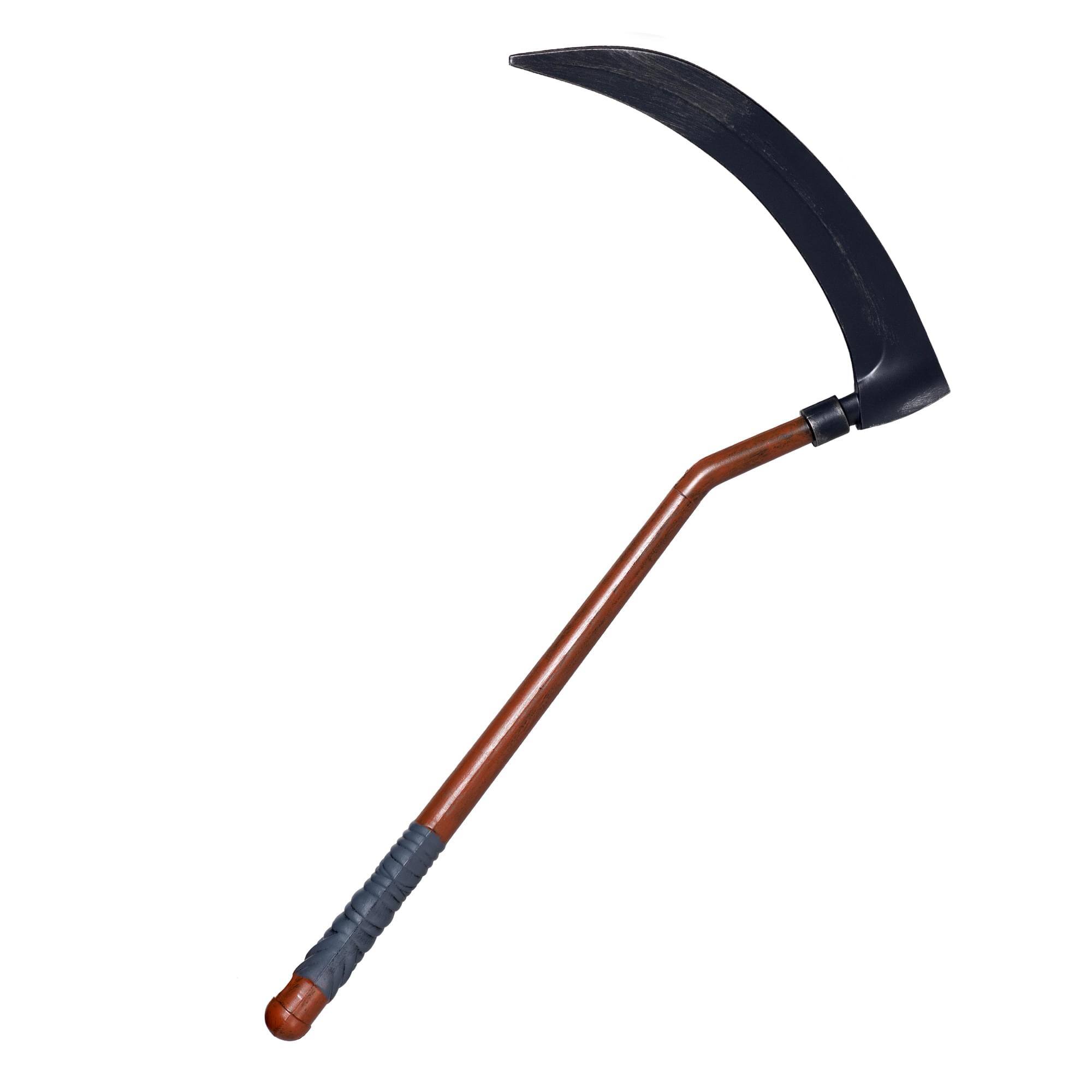 Front. Underwraps - Scythe 40 Inch Foam Adult Costume Accessory - Brown.