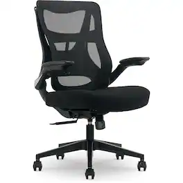Beautyrest - Duo-EX Ergonomic Mesh Swivel Task Chair, /Gray (60051GRY) - Black
