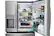 Alt View 14. Frigidaire - Gallery 21.5 Cu. Ft. Counter-Depth 4-Door French Door Refrigerator - Stainless steel.