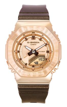 Casio - G-Shock Analog Digital Bio-Based Resin Strap Dial Quartz GM-S2100CB-5A 200M Women's Watch - Rose Gold