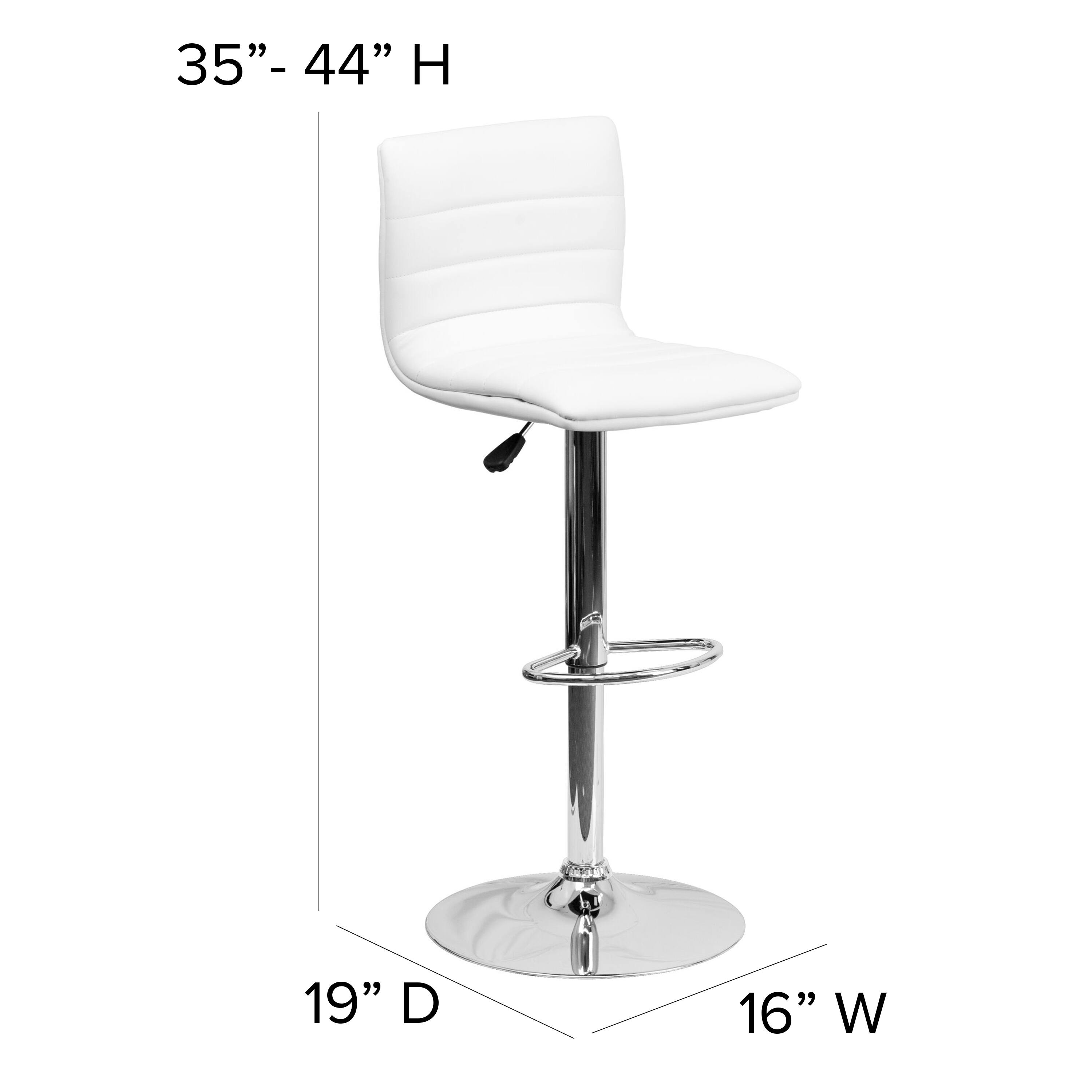 35"-44" H  
19" D  
16" W