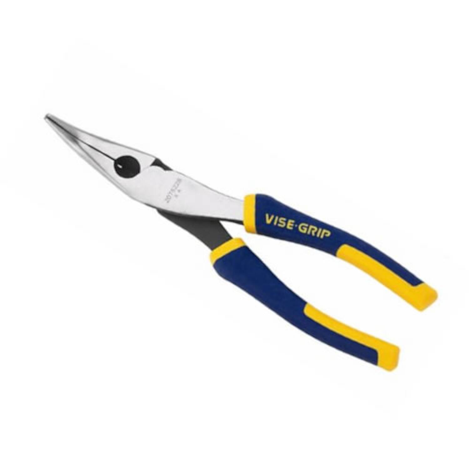 Angle. Irwin - Irwin Vise-Grip 8 in. Steel Long Bent Nose Pliers.