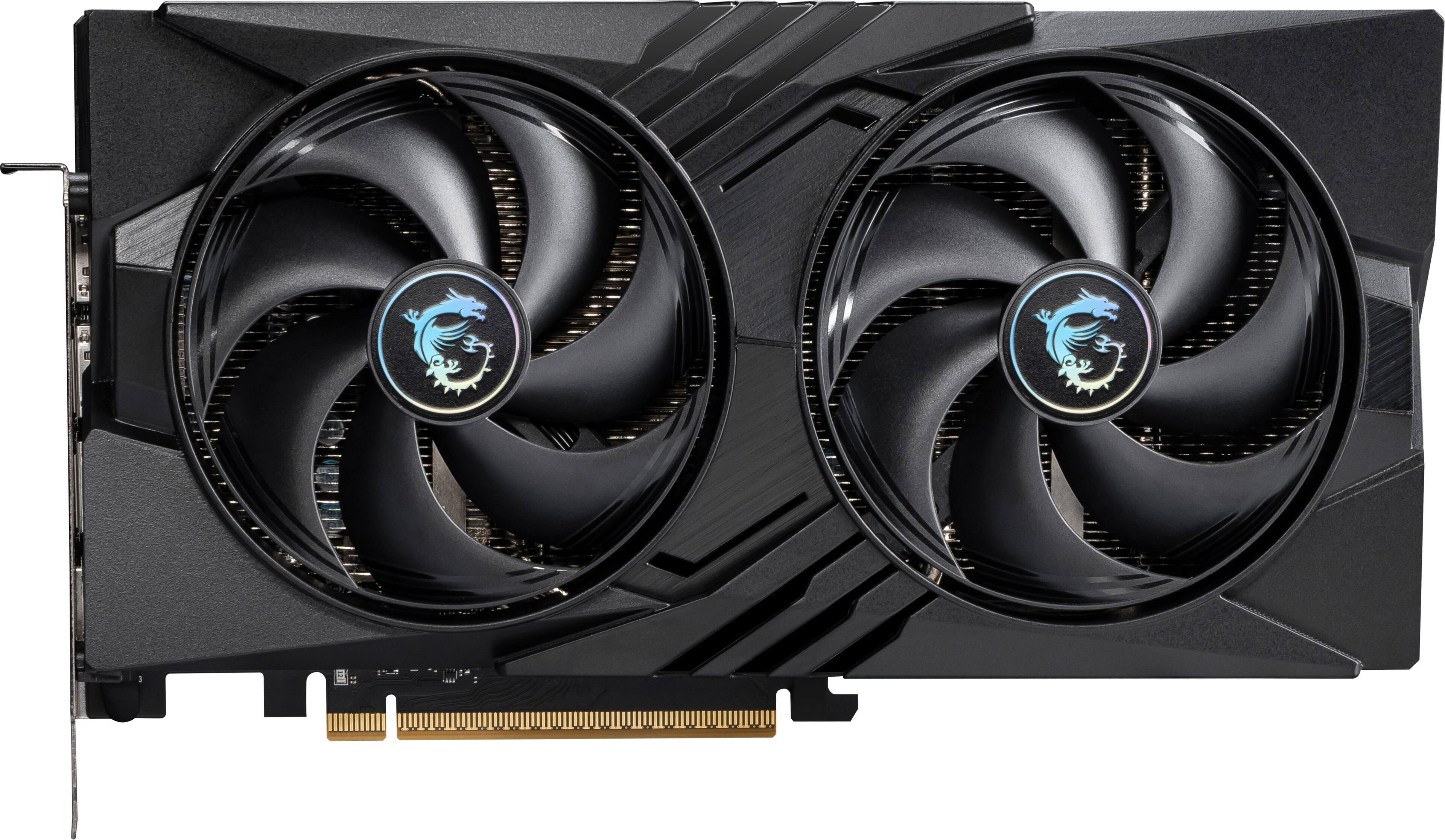 Alt View 5. MSI - NVIDIA GeForce RTX 5060 8G GAMING OC 8GB GDDR7 PCI Express Gen 5 Graphics Card - Black.