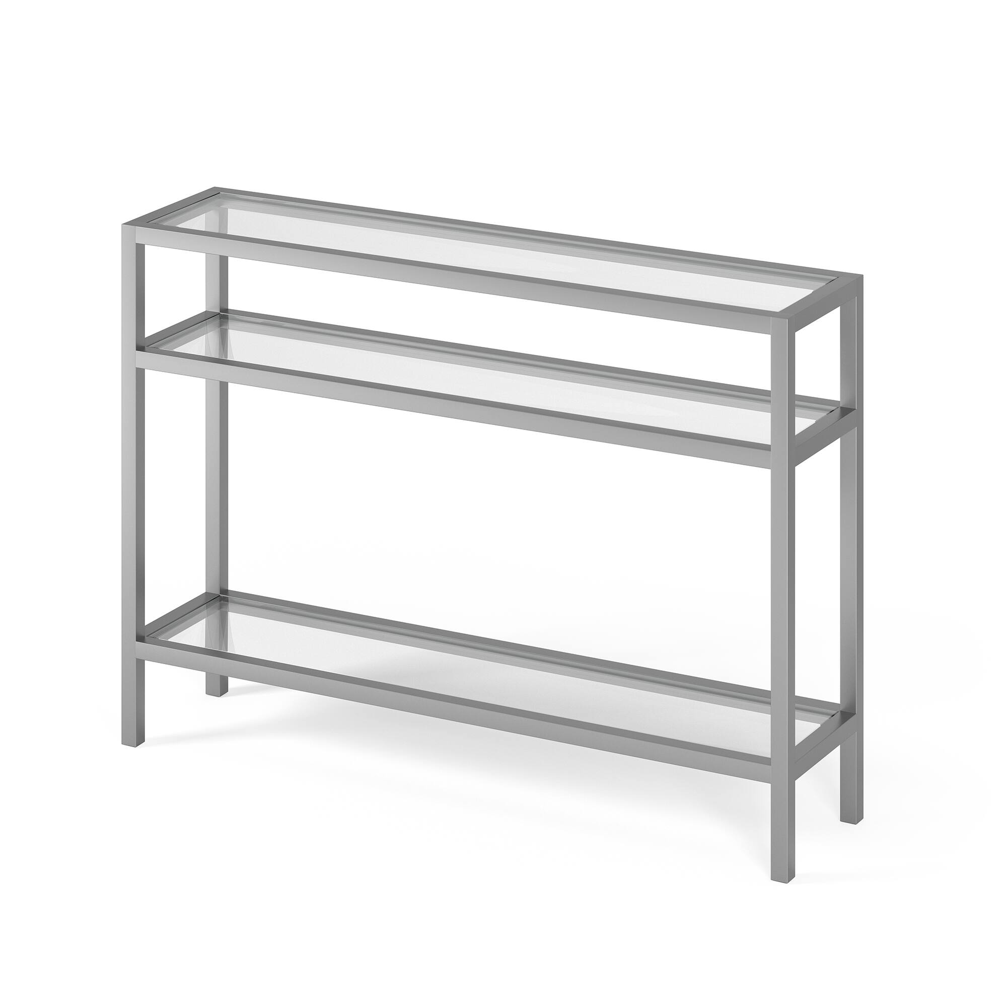 Alt View 14. Camden&Wells - Sivil Console Table - Satin Nickel.