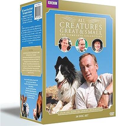 Front. All Creatures Great & Small: The Complete Collection DVD.