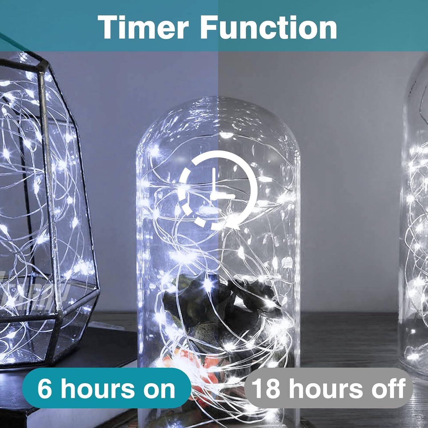 Timer Function

6 hours on  
18 hours off