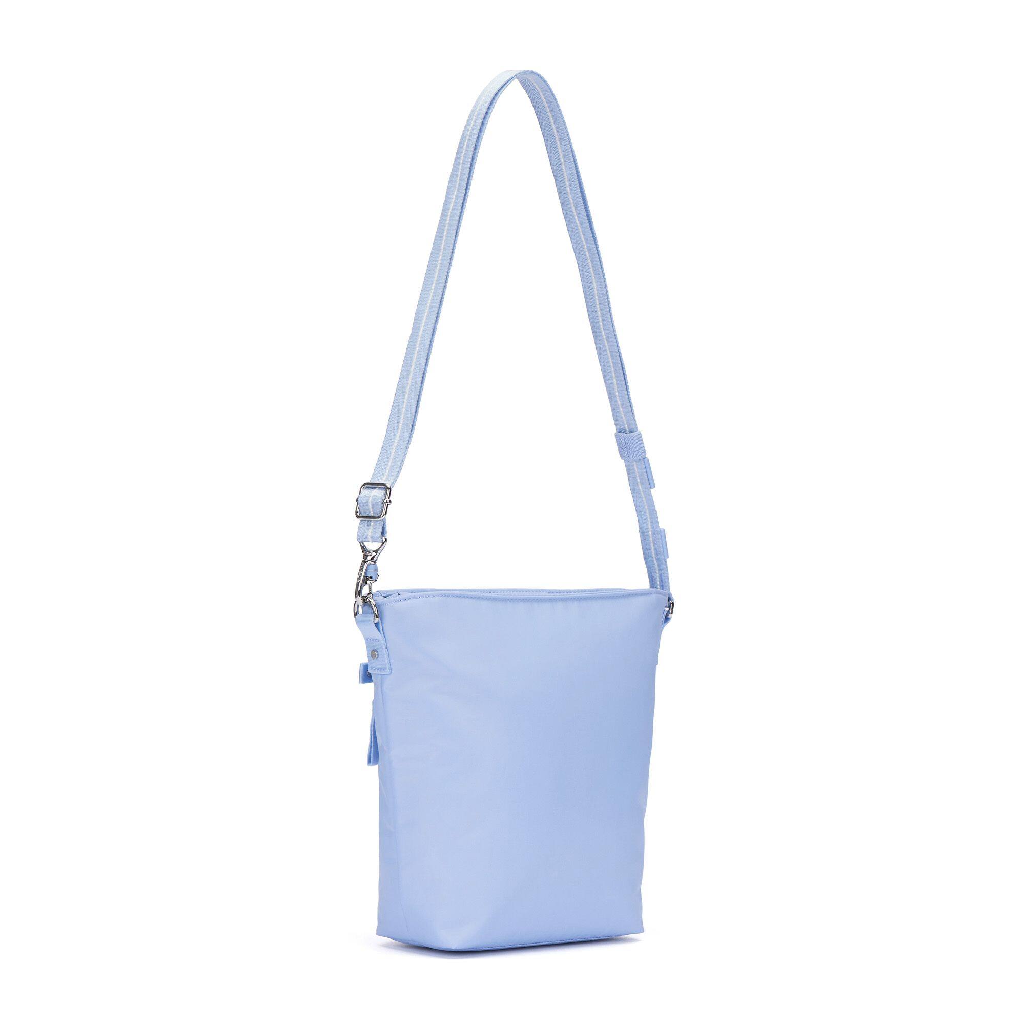 Alt View 1. Pacsafe - W Crossbody - Serenity Blue.