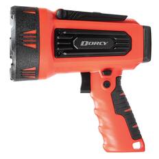 Front. Dorcy - Ultra HD 1,300-Lumen Rechargeable Spotlight, Power Bank.