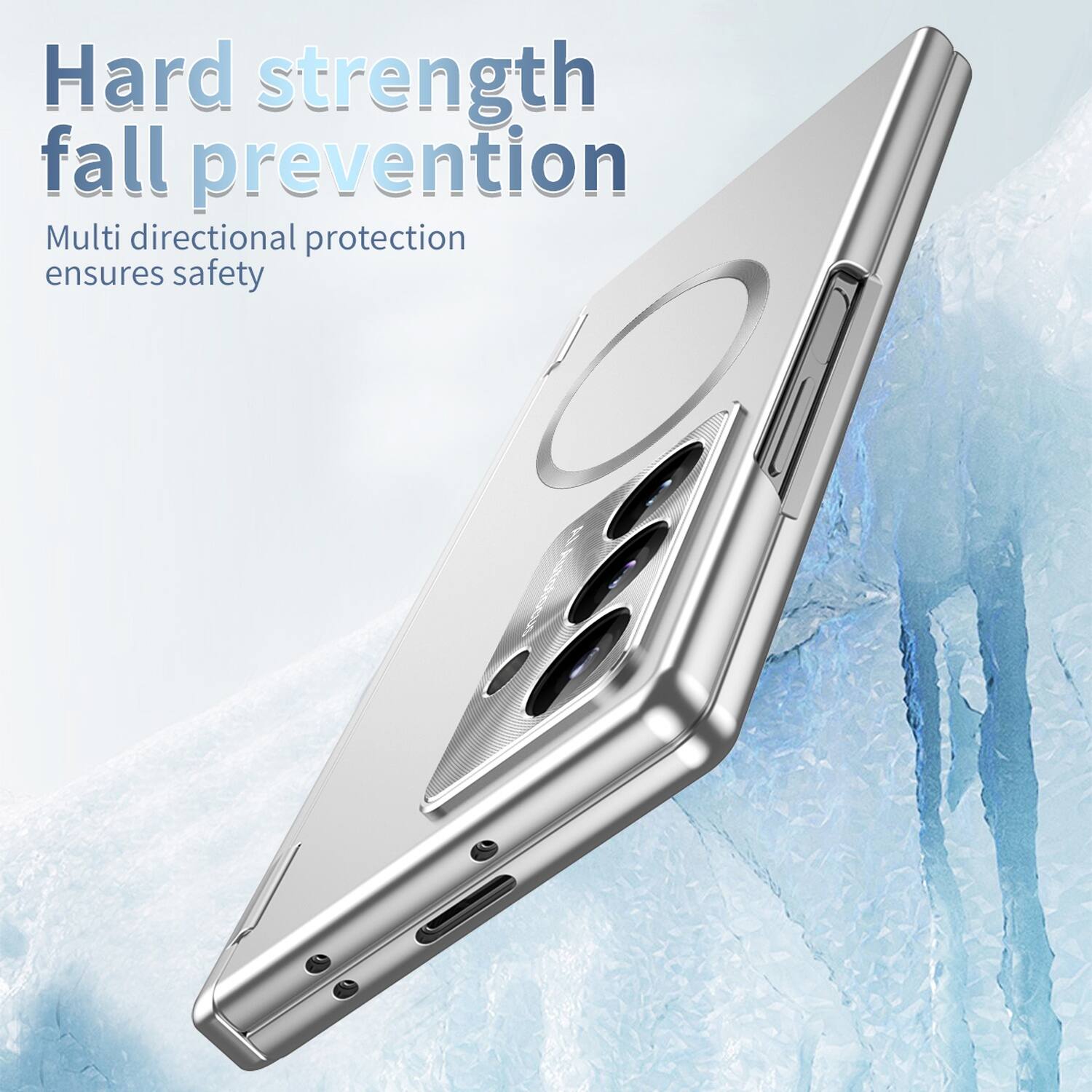 Hard strength fall prevention  
Multi directional protection ensures safety