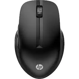 HP - 430 Multi-Device Wireless Mouse - Blue Optical - Wireless - Bluetooth/Radio Frequency - USB Type A - 4000 - Wireless - Jet Black