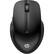Front. HP - HP 430 Multi-Device Wireless Mouse - Blue Optical - Wireless - Bluetooth/Radio Frequency - Jet Black - USB Type A - 4000 - Black.