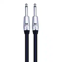 Monster - Prolink Performer 600 Speaker Cable, 12 ft, Straight 1/4-Inch Plugs, Audio Cable for Guitar, Amp & PA Speakers - Black