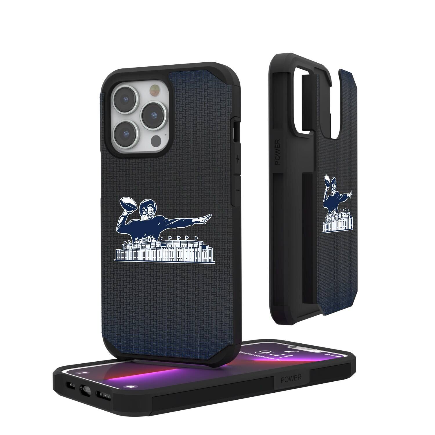 Keyscaper - NFL - New York Giants Linen Logo iPhone Rugged Case - 15 Plus - Black price history on PriceWatchPro