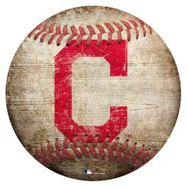 Fan Creations - Cleveland Indians 12'' x 12'' Baseball Sign - Multicolor