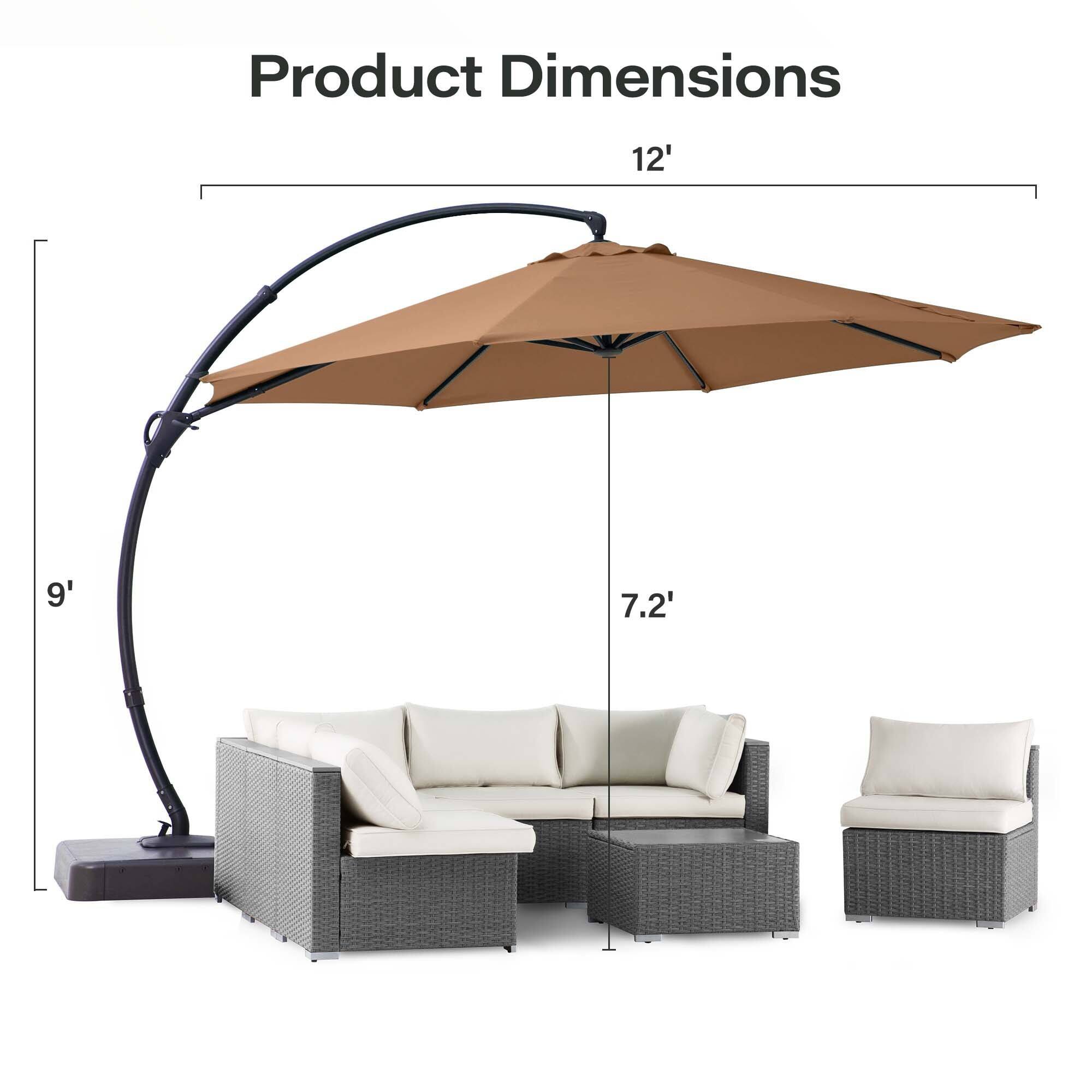 Product Dimensions: 12' x 9' x 7.2'
