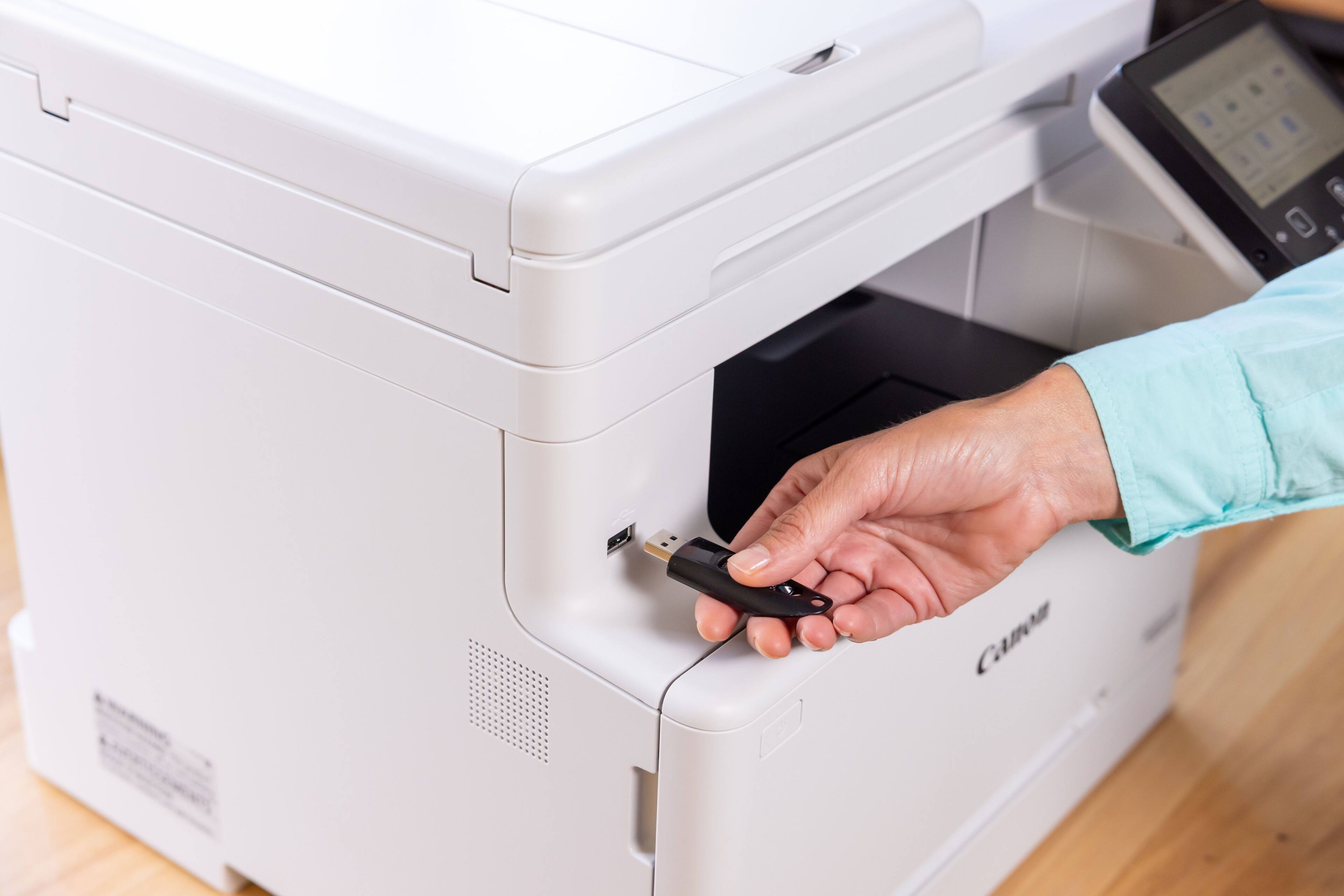 Alt View 10. Canon - imageCLASS MF665Cdw Wireless Duplex Color All-In-One Laser Printer with Fax and 50-Sheet ADF - White.