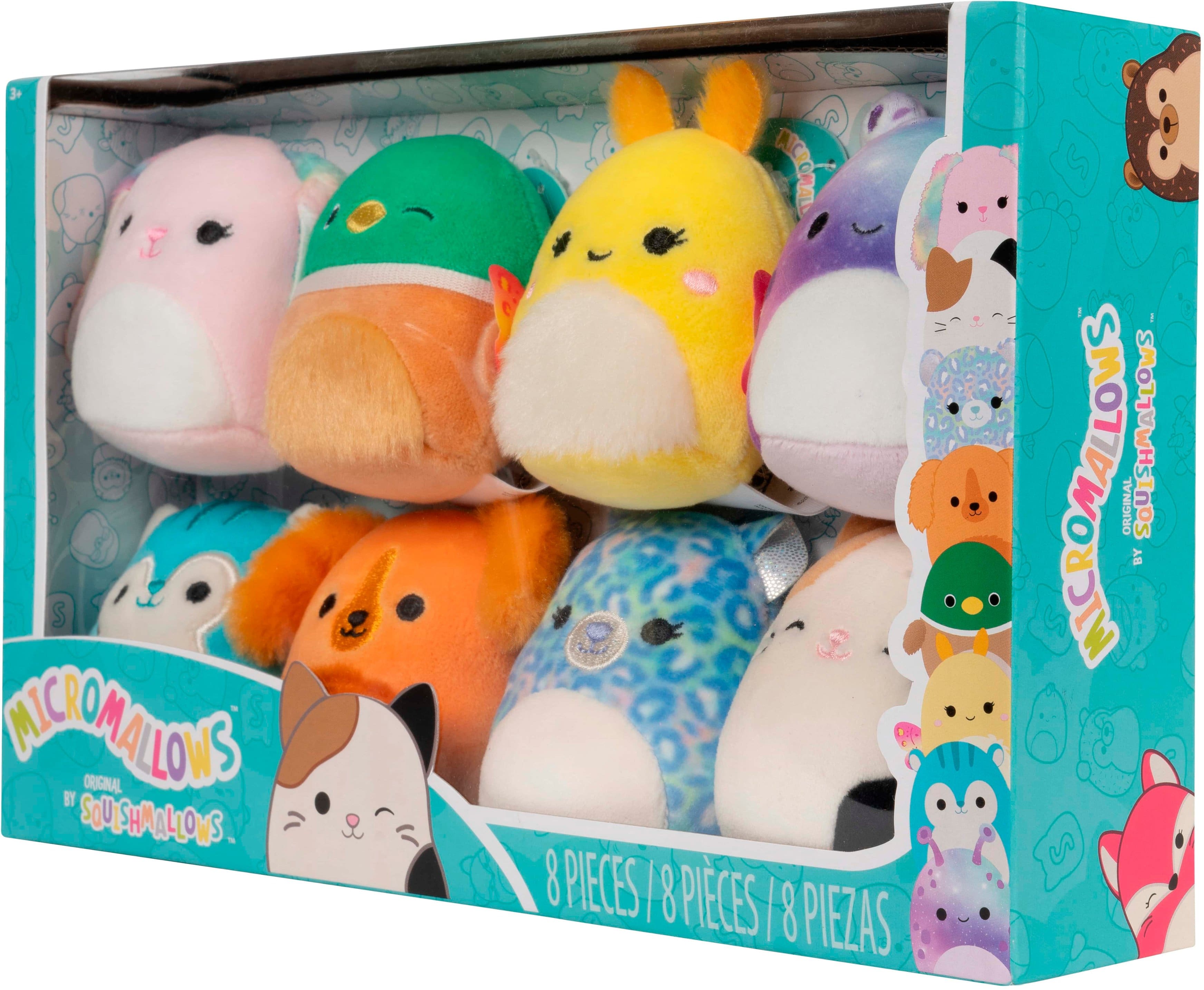 Jazwares - Squishmallows Original Micromallows 8-Pack 2.5" Plush Set - Front_Zoom