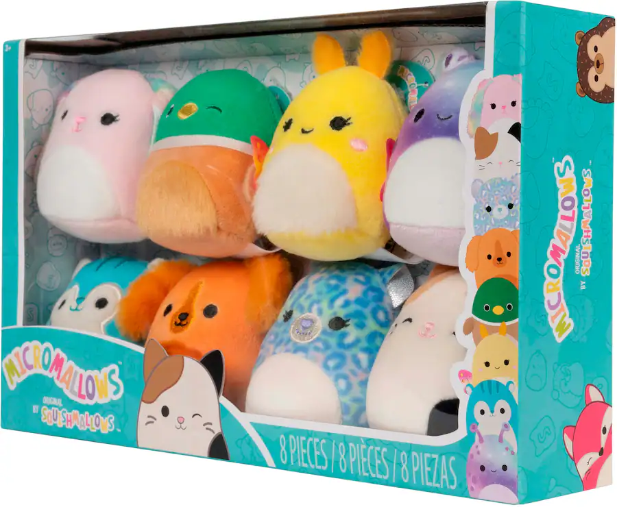 Jazwares Squishmallows Original Micromallows Pack Plush Set