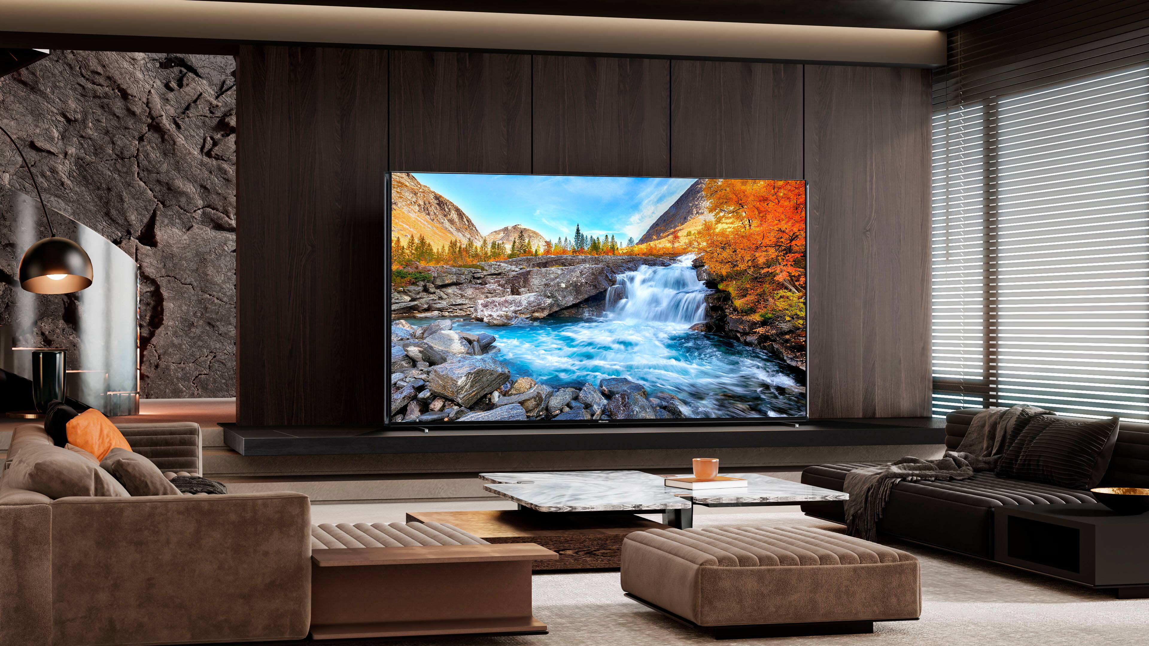 Alt View 12. Hisense - 98" Class UX Series Mini-LED ULED 4K UHD Smart Google TV (2024) - Black.