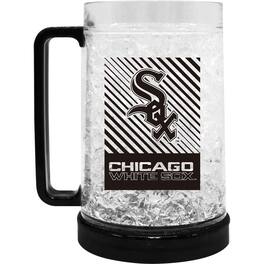 Logo Brands - Chicago White Sox 16oz. Wordmark Freezer Mug - Multicolor