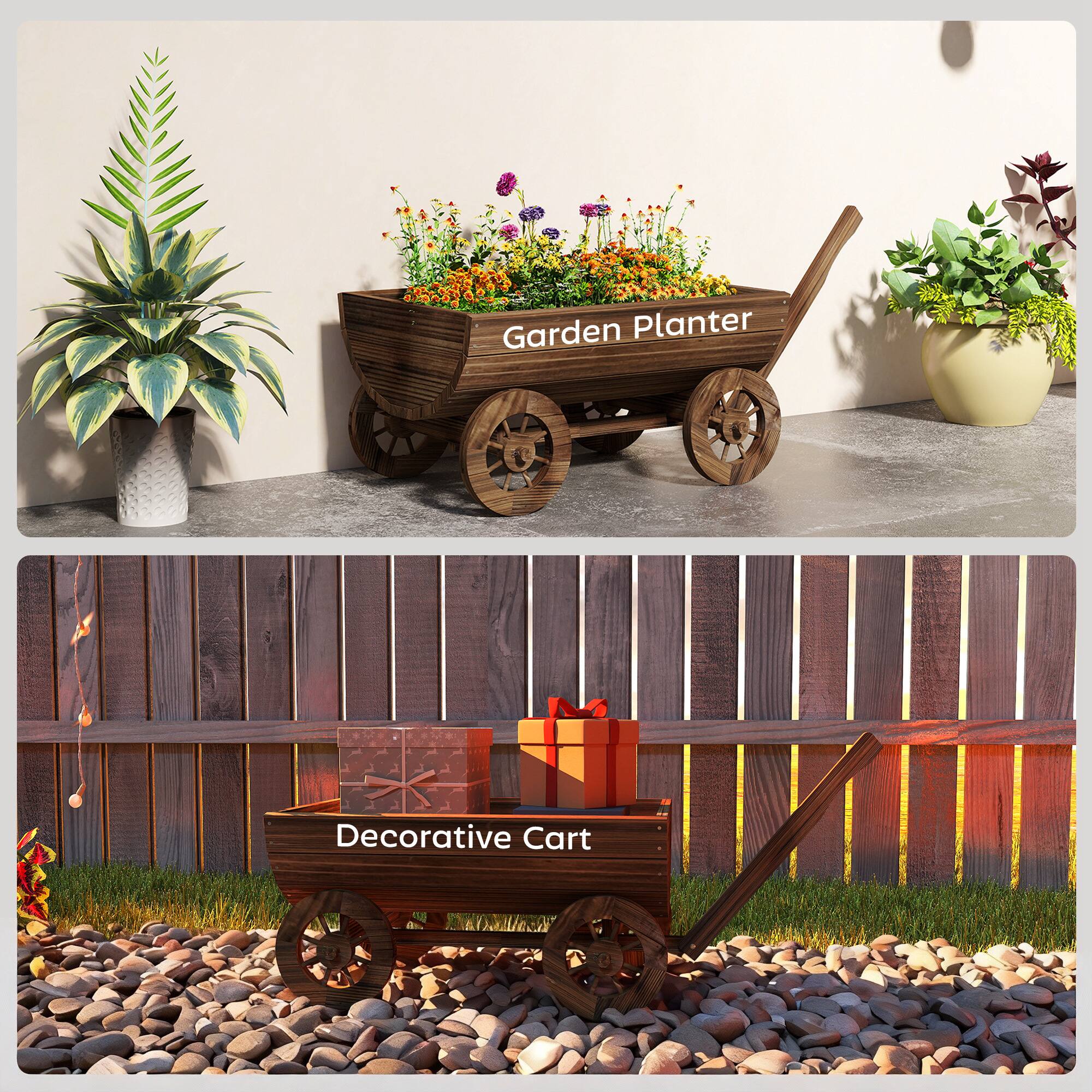 Garden Planter  
Decorative Cart