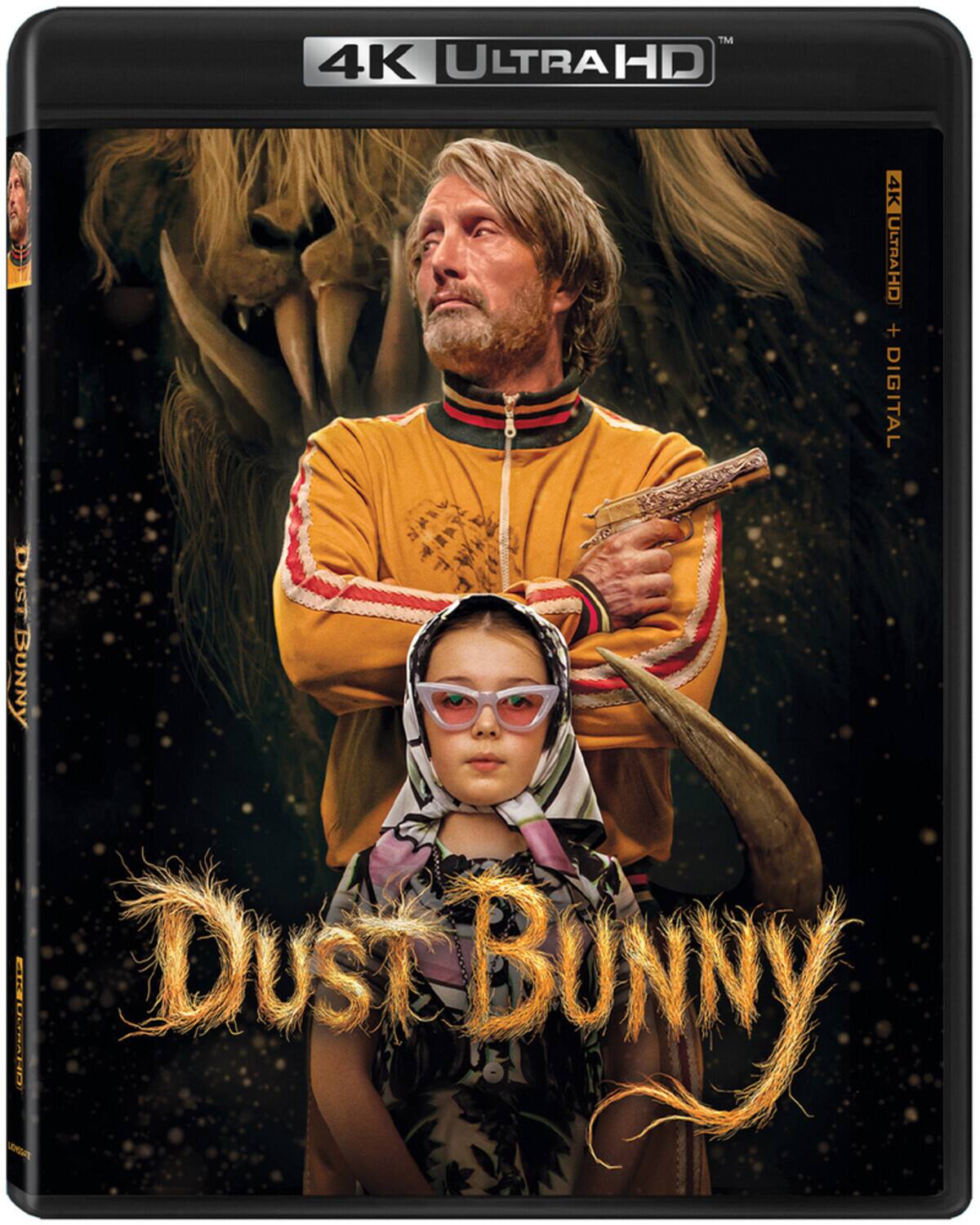 Front. Dust Bunny   - 4K Blu-Ray.