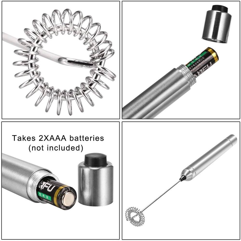 Takes 2XAAA batteries (not included)