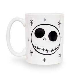 Disney - The Nightmare Before Christmas Jack Skellington Face Ceramic Mug - White