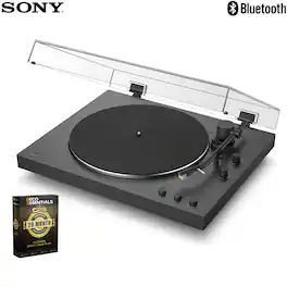 Sony - Full Auto Playback Turntable with Bluetooth Black + 2 Year Warranty