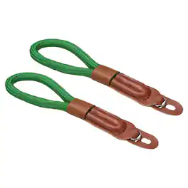Unique Bargains - 2pcs Camera Wrist Strap, Hand Strap Safety Wristlet Lanyards String for DSLR SLR Digital Camera - Dark Green