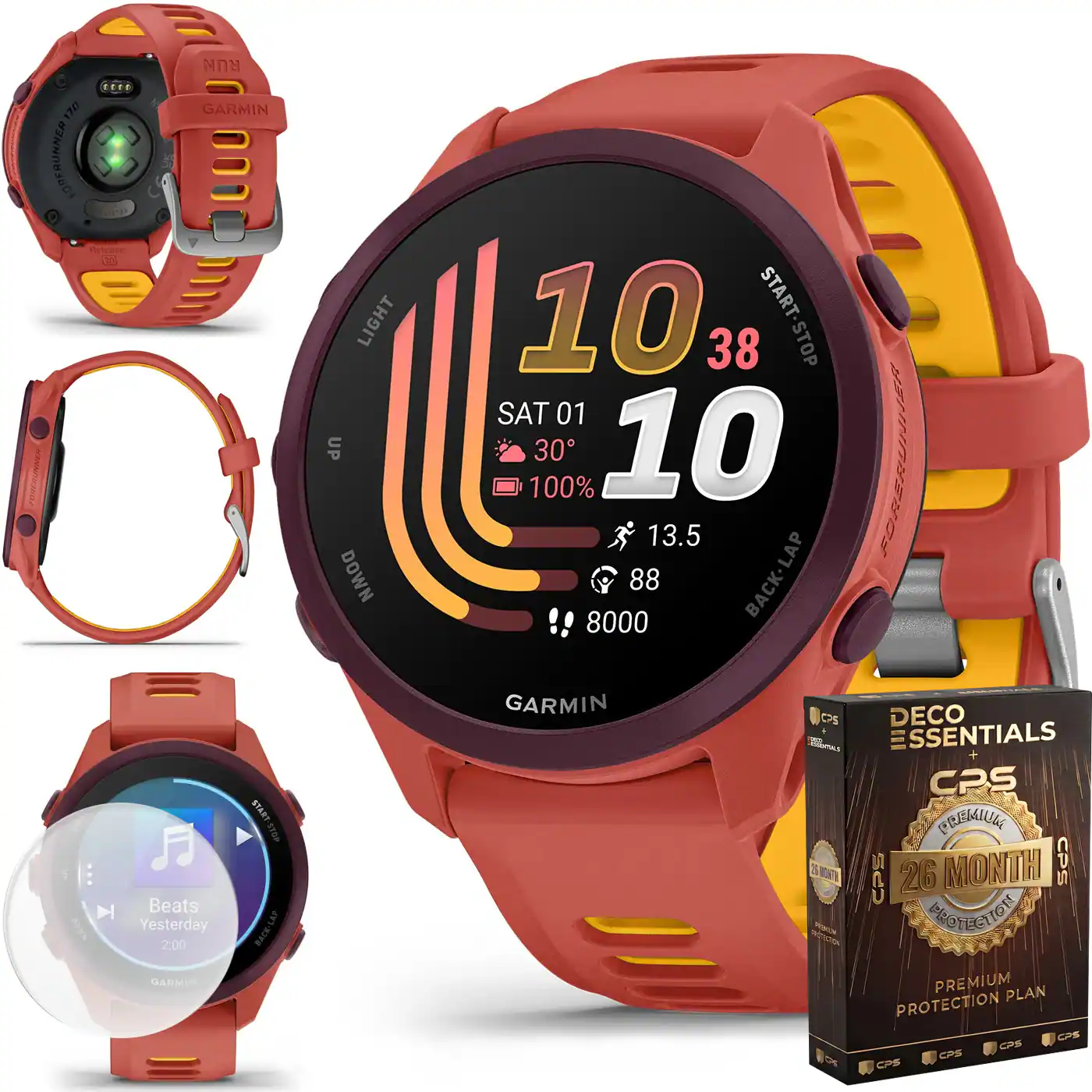 RUN .... 170 GARMIN FORERUNNER 10 Release START-STOP Beats DOWN Yesterday BACK-LAP 2:00 GARMIN
LIGHT UP DOWN
10 38 START-STOP SAT 01 100% 30 10 FORERUNNER 13.5 8000 88 BACK-LAP GARMIN CPS DECO ESSENTIALS CPS PIREIALIUM 25  CPS 26 MONTH CPS INSTREATURE PREMIUM PLAN PROTECTION CPS CPS CPS