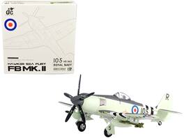 JC Wings - Hawker Sea Fury FB MK. II Fighter Aircraft Royal Navy No. 804 Squadron FAA HMS Glory Korean War (1951) 1/72 - Green, Grey