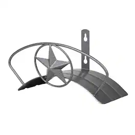 Yard Butler - Heavy Duty Wall-Mounted Hose Hanger - Garden Hose Holder, Holds up to 125 Feet, Powder Coated Steel IHH-STAR