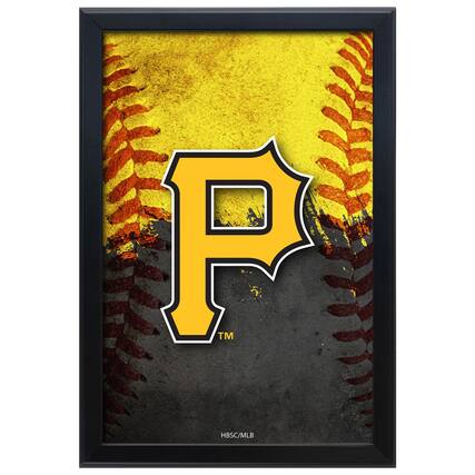 Front. Holland Bar Stool Co. - Pittsburgh Pirates LED Snap Frame Lightbox - Multicolor.