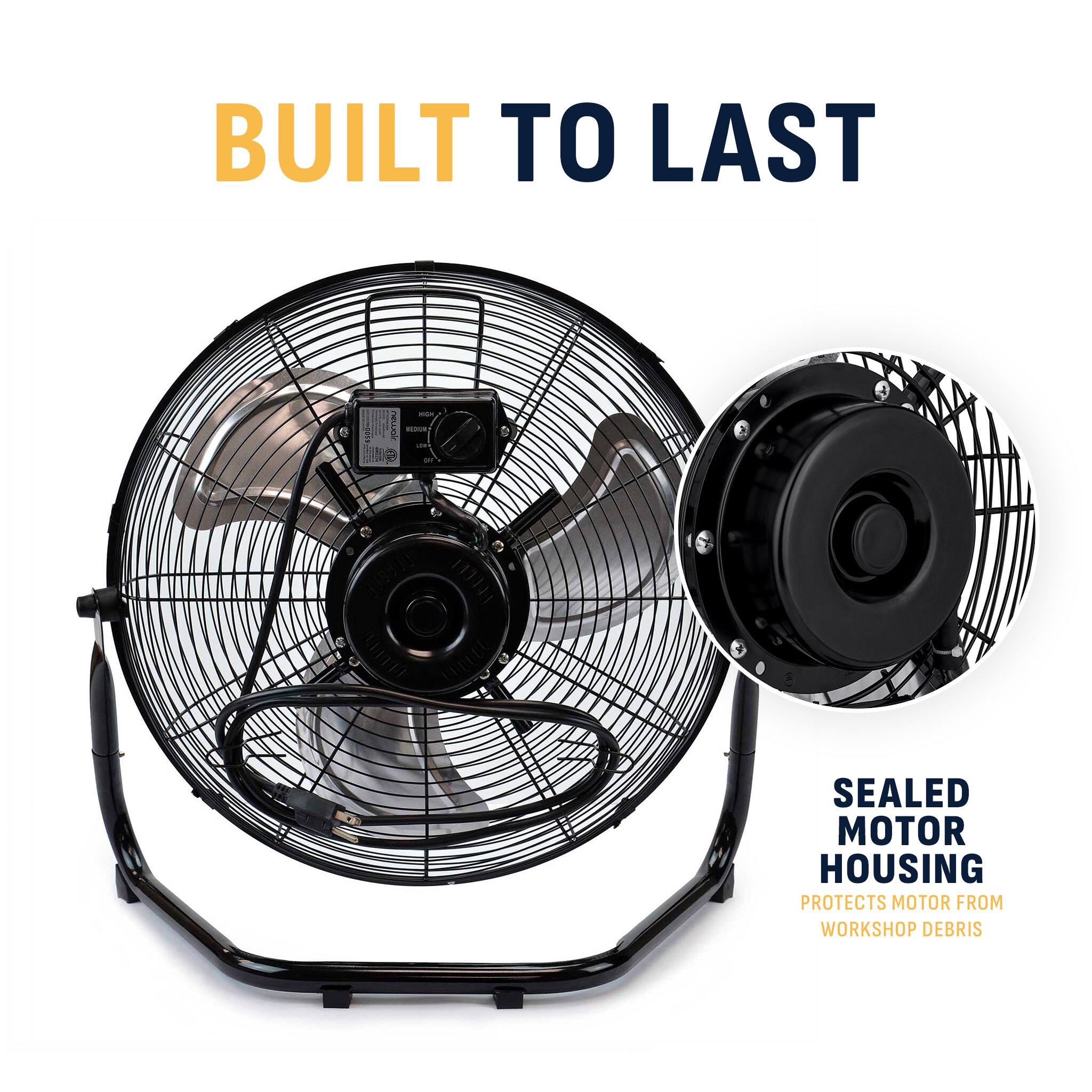 BUILT TO LAST

SEALED MOTOR HOUSING PROTECTS MOTOR FROM WORKSHOP DEBRIS