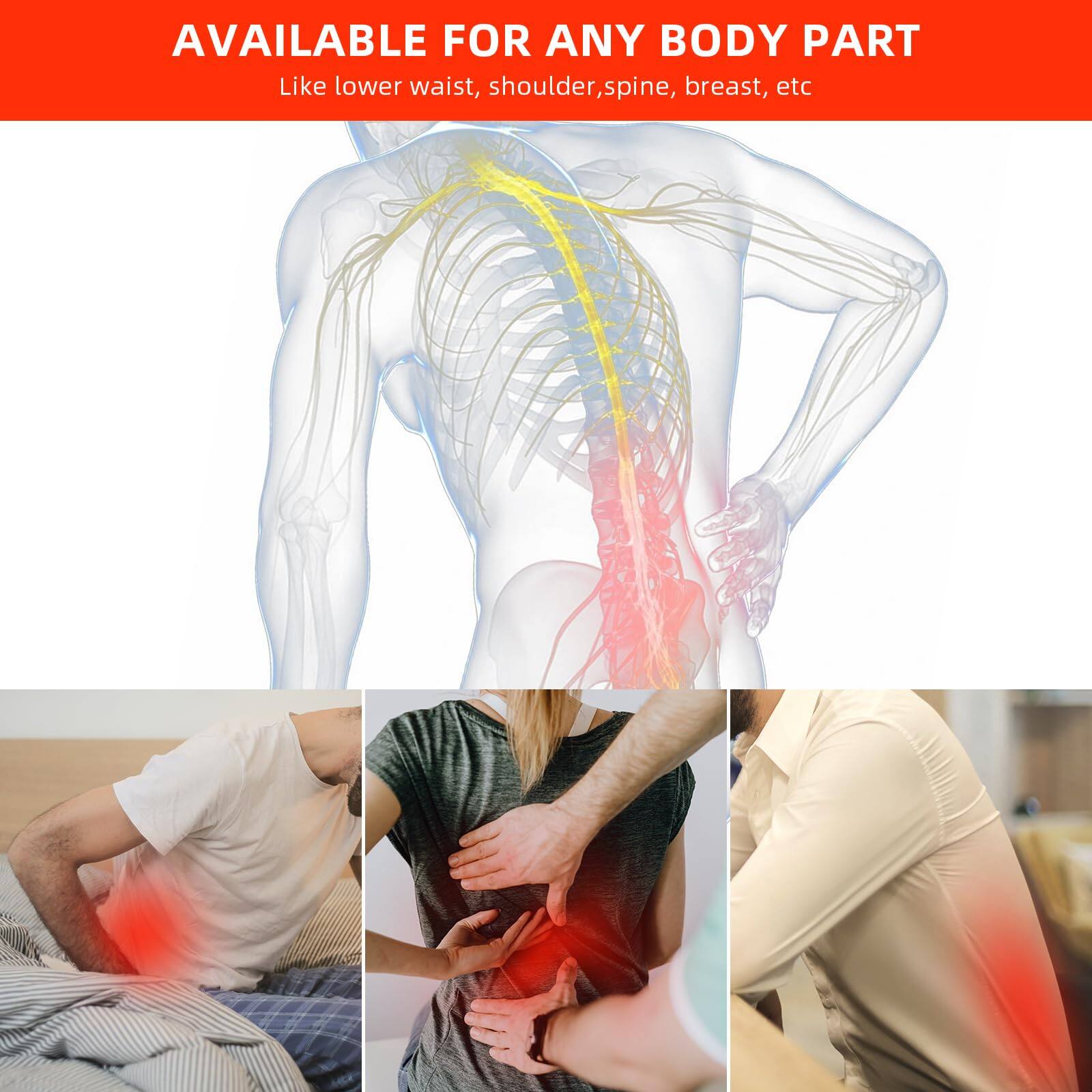 AVAILABLE FOR ANY BODY PART  
Like lower waist, shoulder, spine, breast, etc