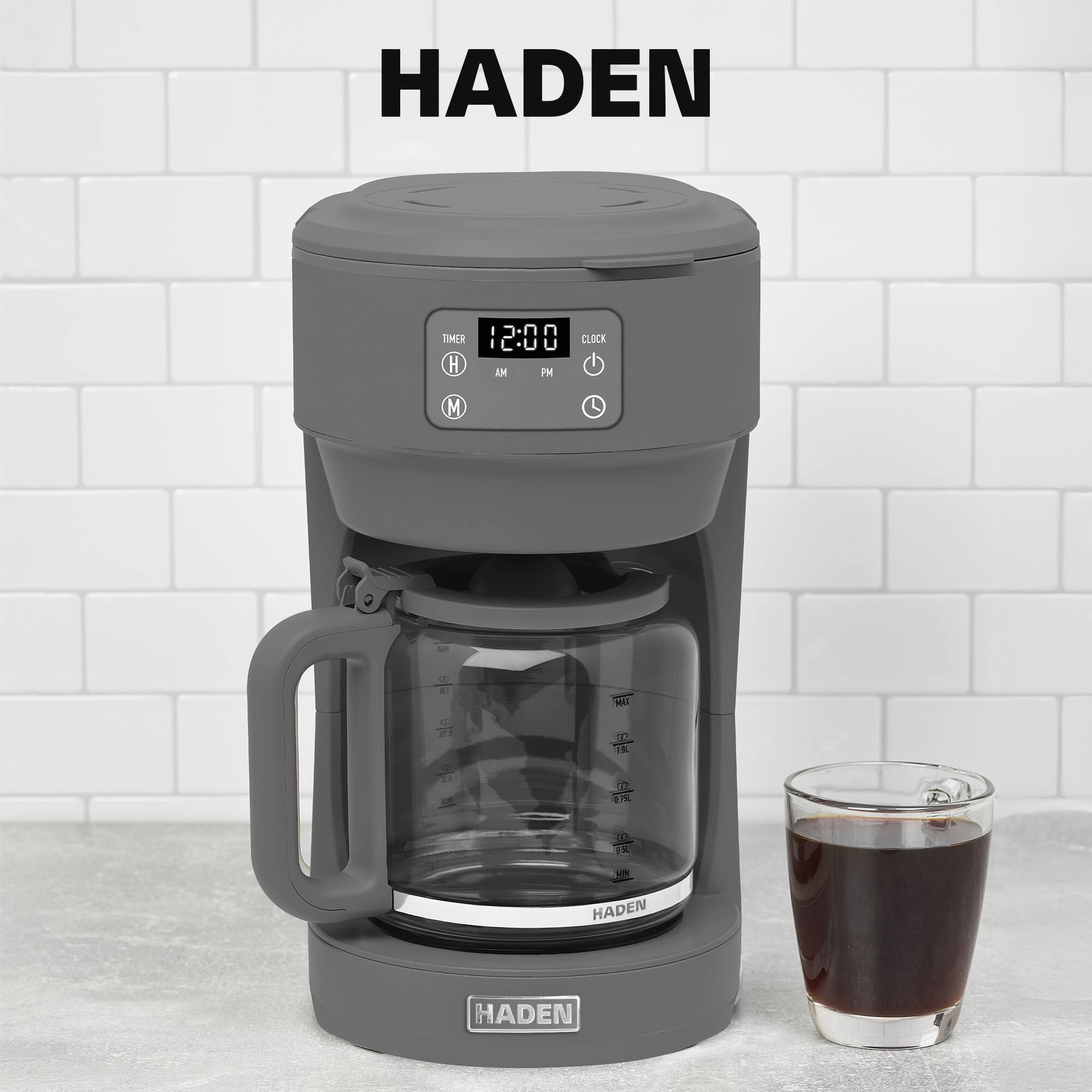 HADEN

TIMER 12:00 CLOCK AM PM

HADEN