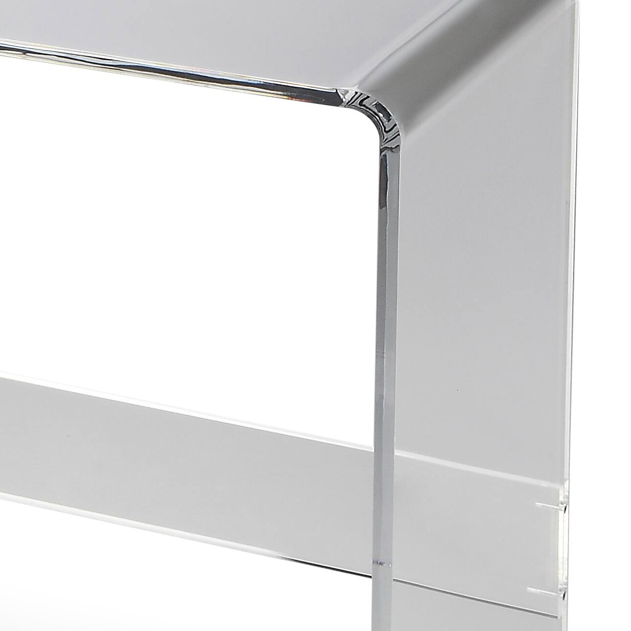 Alt View 1. Butler Specialty - Crystal 38 in. W Rectangular Clear Acrylic Console Table - Clear.