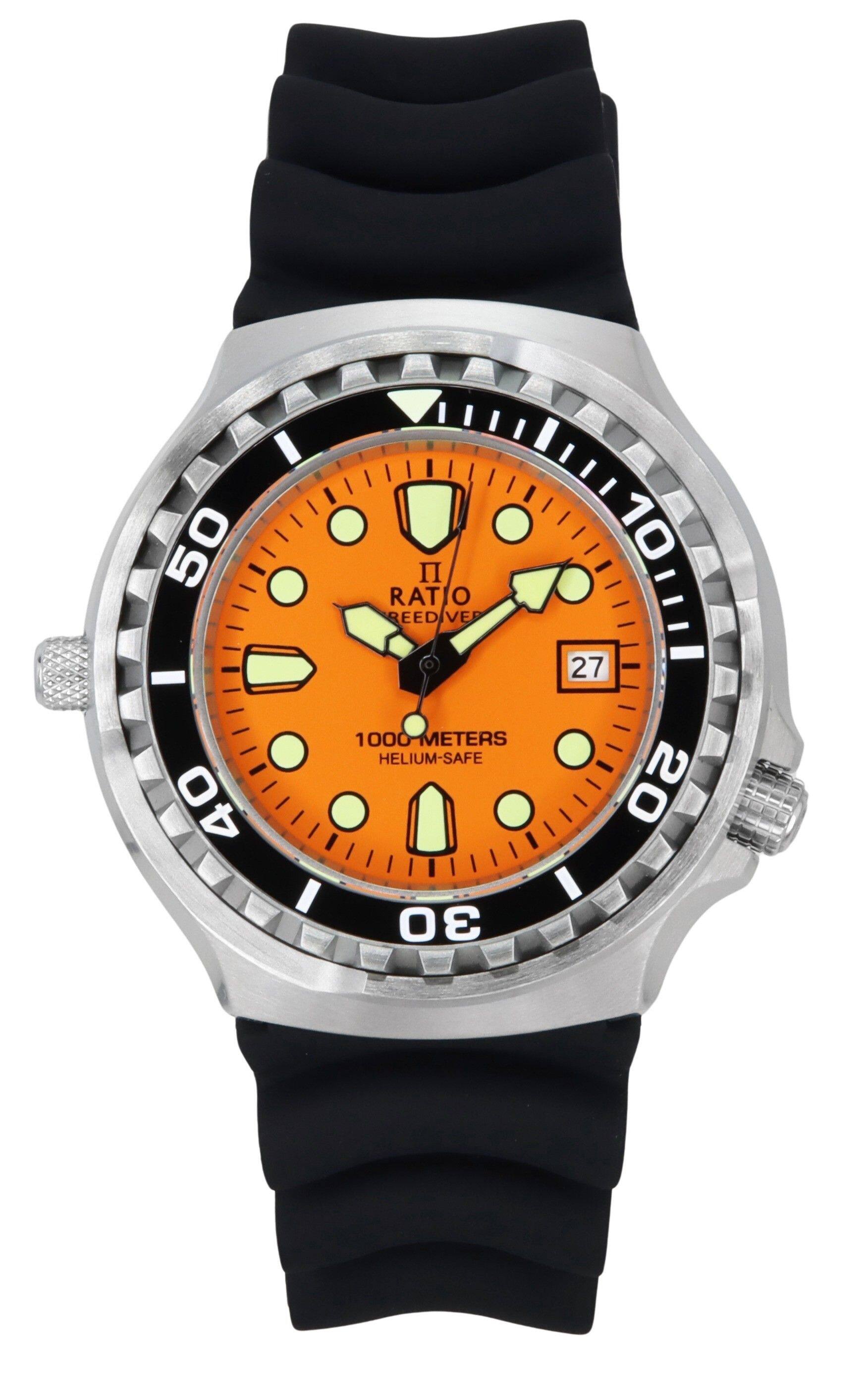 RATIO FreeDiver Version 02 Helium Safe 1000M Quartz