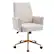 Alt View 5. GOODSILO - Adjustable Ergonomic Swivel Office Chair - Comfortable Backrest Seat for Home & Work - White.