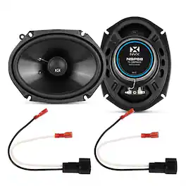 NVX - 1998-2011 Ford Ranger - 6x8-Inch N-Series Rear Speaker Upgrade Kit - Black