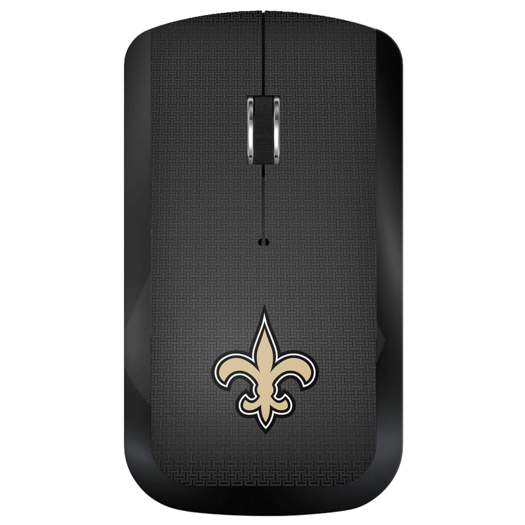 Keyscaper - New Orleans Saints Wireless USB Computer Mouse - Wireless - Black