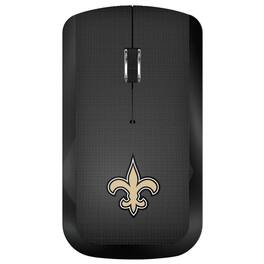 Keyscaper - New Orleans Saints Wireless USB Computer Mouse - Wireless - Black