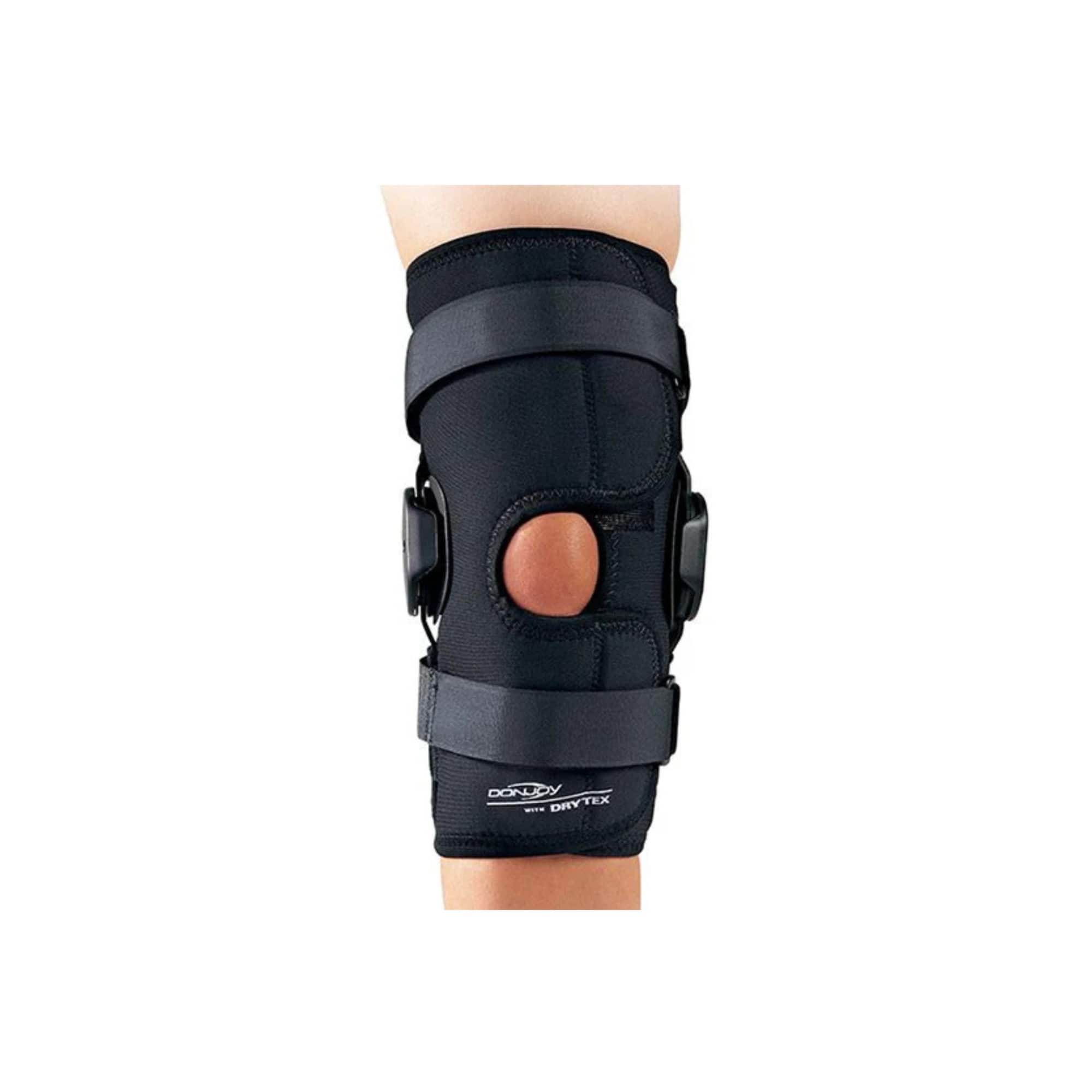 DonJoy - Deluxe Hinged Knee Wrap Drytex Sleeve Open Popliteal (X-Large) - Black price history on PriceWatchPro