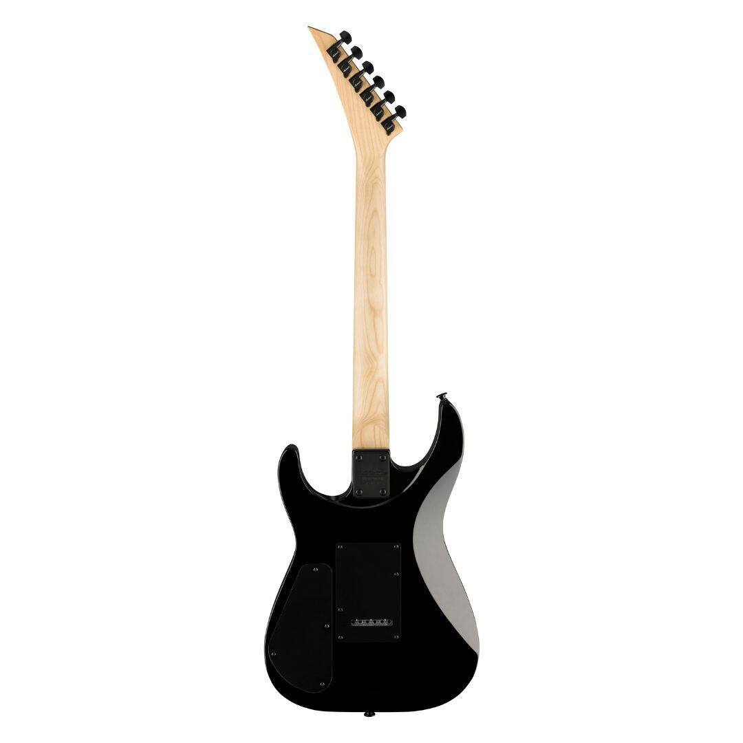 Left. Jackson - Jackson JS Series Dinky JS20 DKQ 2PT Electric Guitar - Transparent Black.