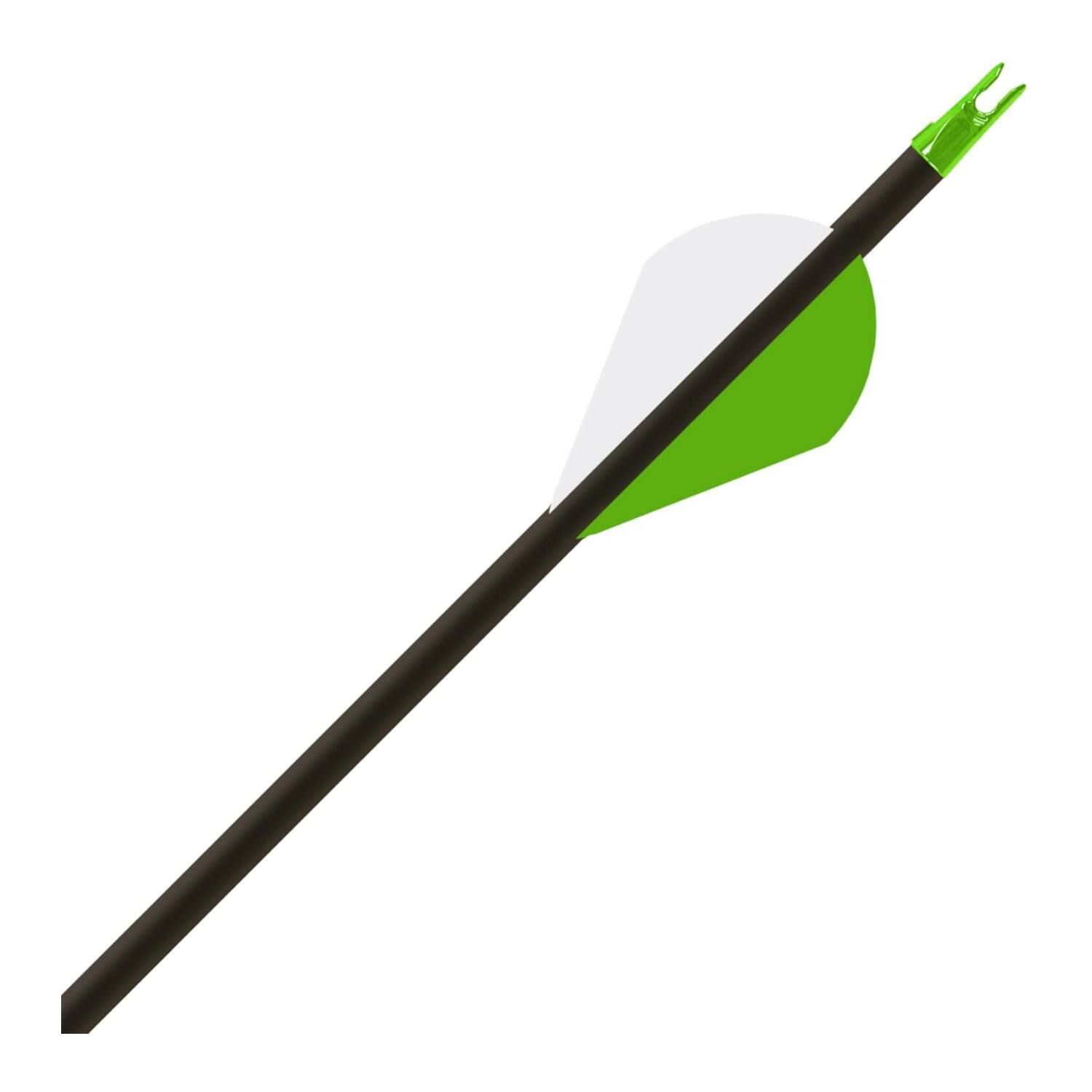 Left. Gold Tip - Gold Tip Hunter XT Arrows 340 with 2-Inch Raptor Vane (Pack of 6).